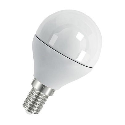 Лампа LED 7Вт Е14, шар, 3000К теплый OSRAM Лампа LED 7Вт Е14, шар, 3000К теплый OSRAM