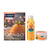Подарочный набор LARUN Mango Крем-баттер для тела и рук 250мл, крем-гель для душа 400мл Подарочный набор LARUN Mango Крем-баттер для тела и рук 250мл, крем-гель для душа 400мл