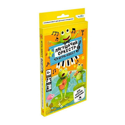 Игра-квест Лягушачий оркестр, 07454 Игра-квест Лягушачий оркестр, 07454