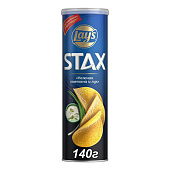 Чипсы Lay's Стакс Сметана Лук 140гр Чипсы Lay's Стакс Сметана Лук 140гр