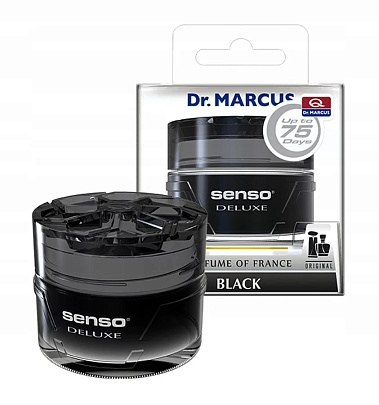 Ароматизатор на панель гелевый DR.MARCUS SENSO DELUXE Black Ароматизатор на панель гелевый DR.MARCUS SENSO DELUXE Black
