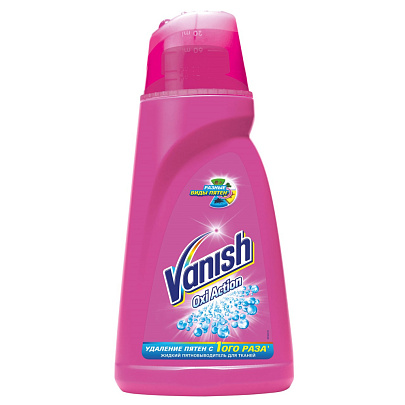  Пятновыводитель VANISH жидкая форма 1л 