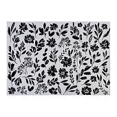 Салфетка (жаккард) 30х45 Этель Flowers black 6705302 Салфетка (жаккард) 30х45 Этель Flowers black 6705302