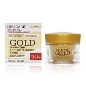 Крем для лица Delicare Gold 50+ 50мл дневной Крем для лица Delicare Gold 50+ 50мл дневной