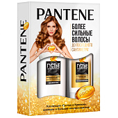 Подарочный набор PANTENE ProV Шампунь Густые и крепкие 250мл+Бальзам-ополаскиватель Густые и крепкие 180мл Подарочный набор PANTENE ProV Шампунь Густые и крепкие 250мл+Бальзам-ополаскиватель Густые и крепкие 180мл