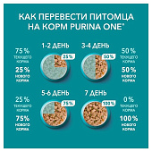 Влажный корм для кошек ONE домашних Курица с Морковью 75г Влажный корм для кошек ONE домашних Курица с Морковью 75г