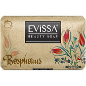  Мыло туалетное EVISSA Босфор Парфюмир.с франц.отдушками 140г крафт.уп. 