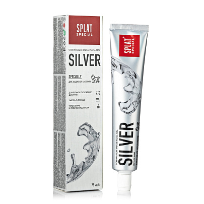  Зубная паста Сплат Special SILVER 75мл 