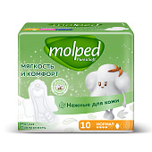  Гигиенические прокладки MOLPED PURESOFT Нормал 10шт. 